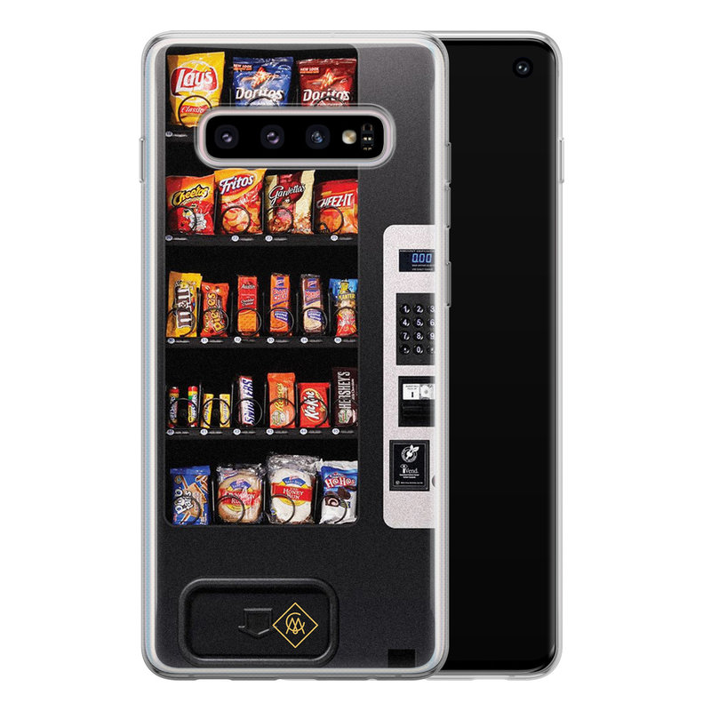 Casimoda Samsung Galaxy S10 siliconen hoesje - Snoepautomaat