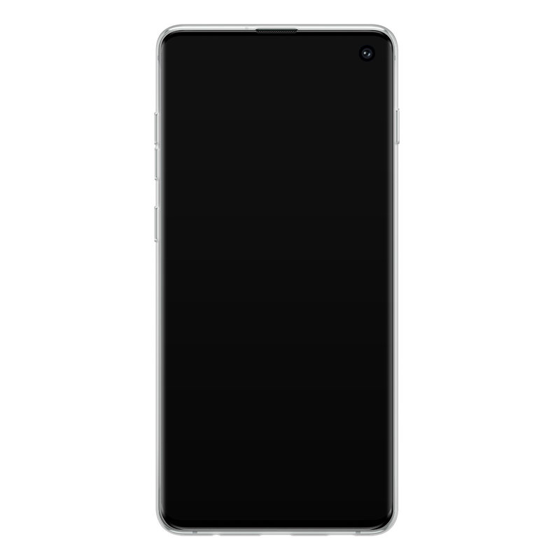 Casimoda Samsung Galaxy S10 siliconen hoesje - Pink dots