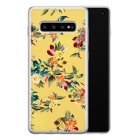 Casimoda Samsung Galaxy S10 siliconen hoesje - Floral days