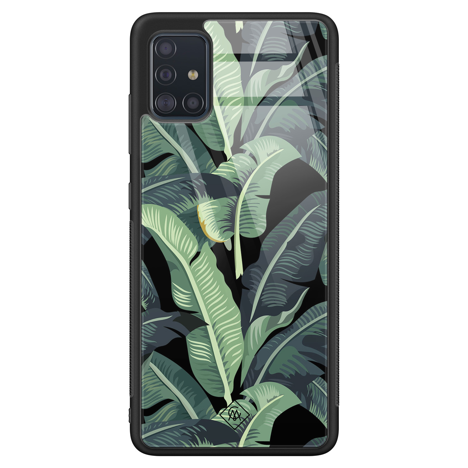 Samsung Galaxy A71 glazen hardcase - Bali vibe