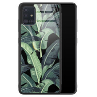 Casimoda Samsung Galaxy A71 glazen hardcase - Bali vibe