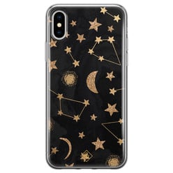Casimoda iPhone XS Max siliconen hoesje - Counting the stars