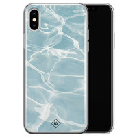 Casimoda iPhone XS Max siliconen hoesje - Oceaan