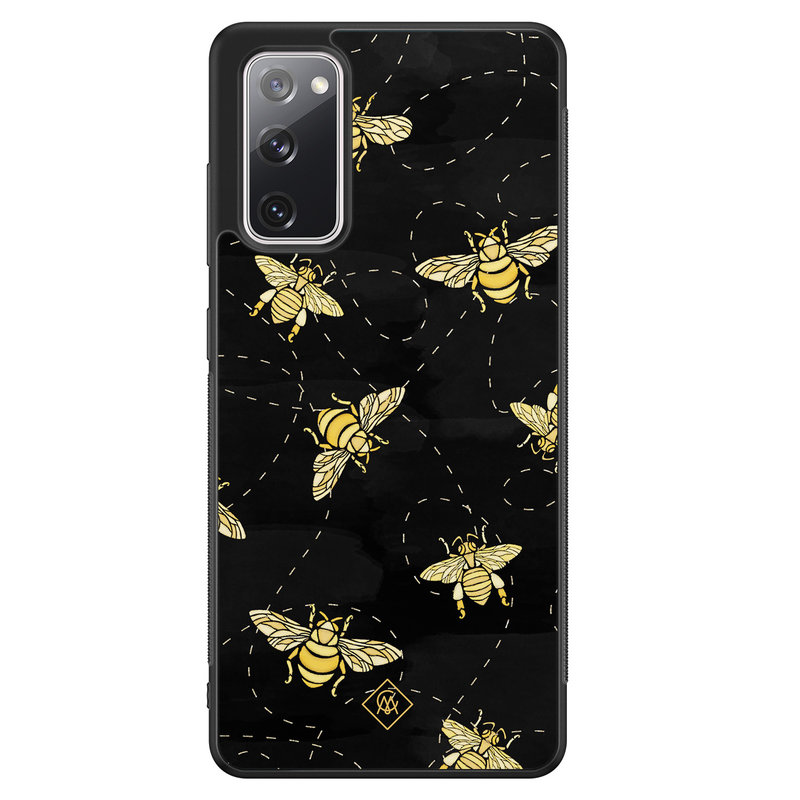 Casimoda Samsung Galaxy S20 FE hoesje - Bee yourself