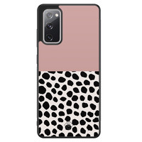 Casimoda Samsung Galaxy S20 FE hoesje - Pink dots