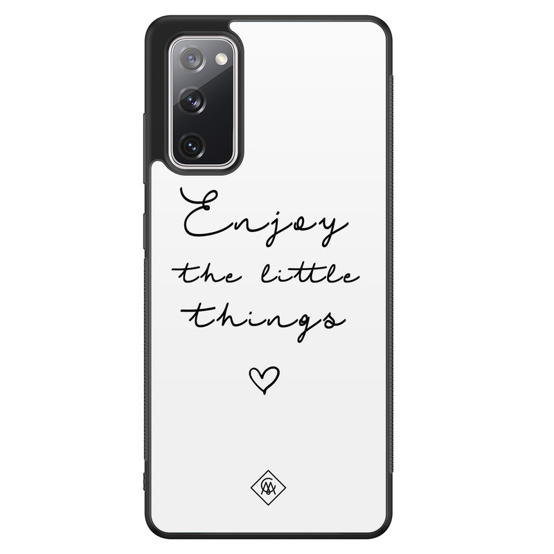 Casimoda Samsung Galaxy S20 FE hoesje - Enjoy life