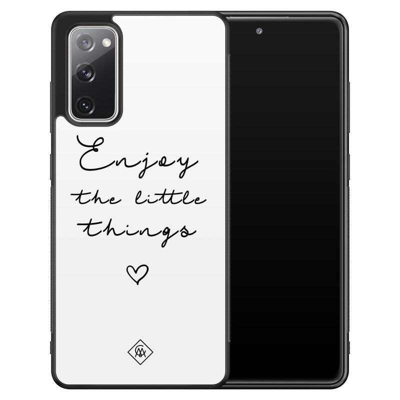 Casimoda Samsung Galaxy S20 FE hoesje - Enjoy life