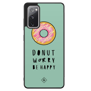 Casimoda Samsung Galaxy S20 FE hoesje - Donut worry