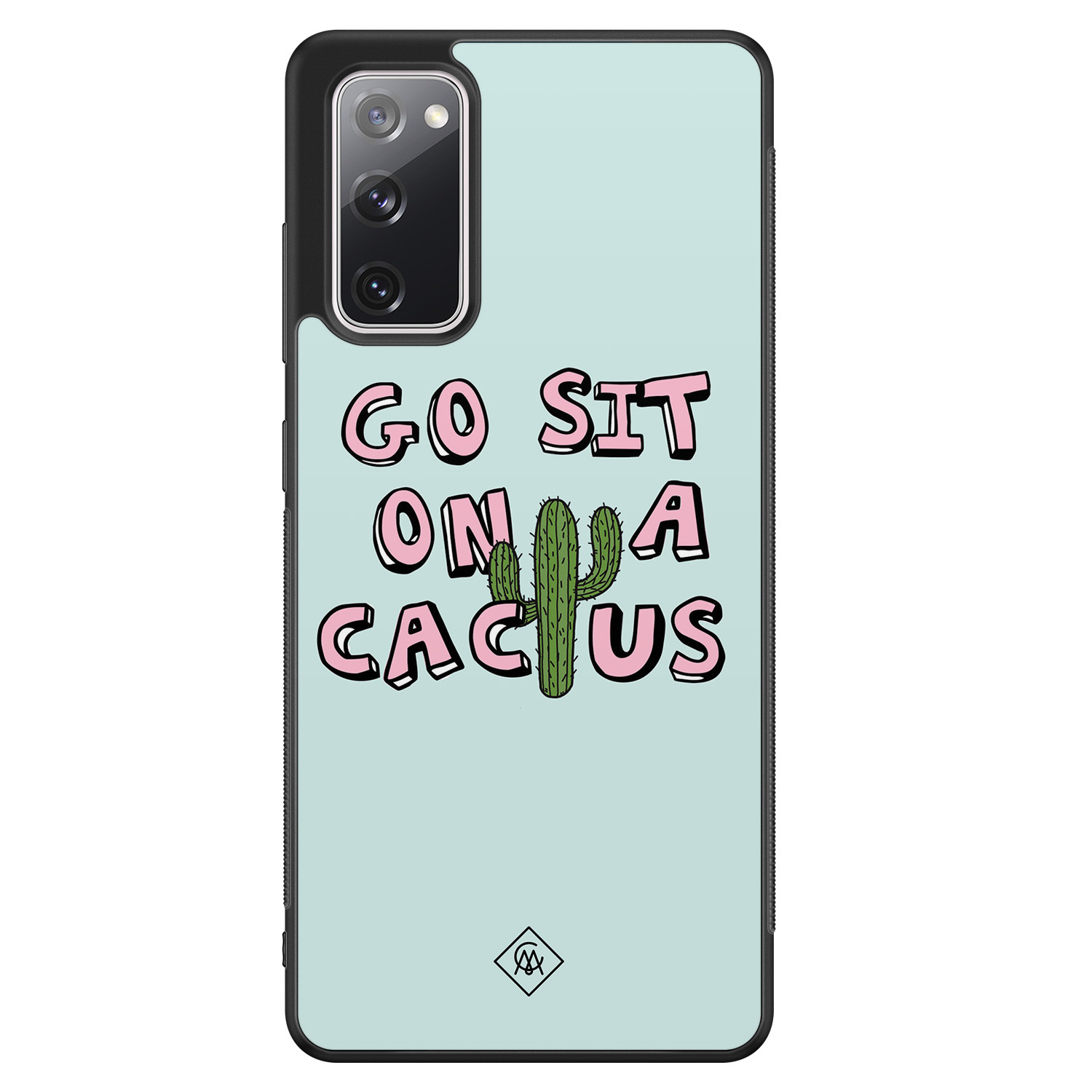 Samsung Galaxy S20 FE hoesje Go sit on a cactus