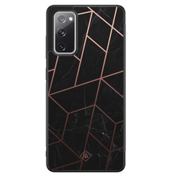 Casimoda Samsung Galaxy S20 FE hoesje - Marble grid