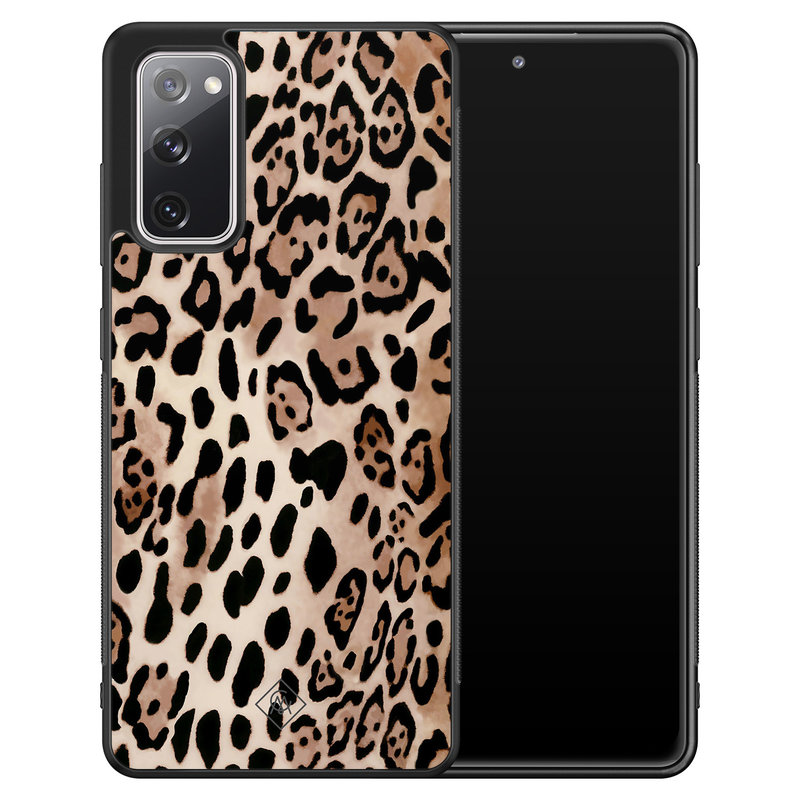 Casimoda Samsung Galaxy S20 FE hoesje - Golden wildcat