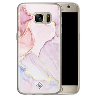 Casimoda Samsung Galaxy S7 siliconen hoesje - Purple sky