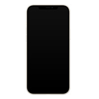 Casimoda iPhone 12 Pro Max transparant hoesje - Always smiling