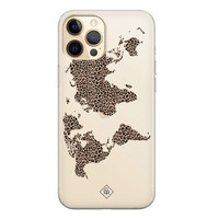 Casimoda iPhone 12 Pro Max transparant hoesje - Wild world