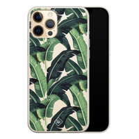 Casimoda iPhone 12 Pro Max transparant hoesje - Jungle