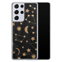 Casimoda Samsung Galaxy S21 Ultra siliconen hoesje - Counting the stars