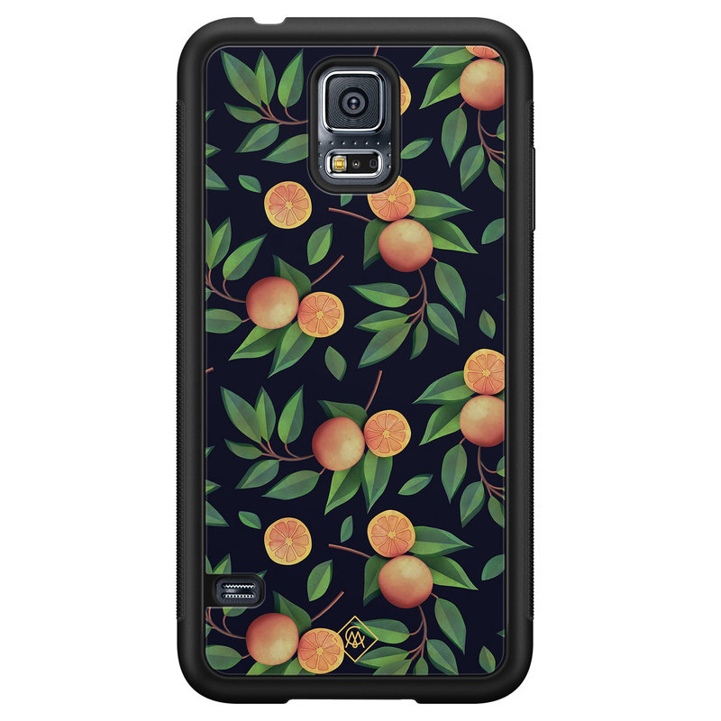 Casimoda Samsung Galaxy S5 hoesje - Orange lemonade