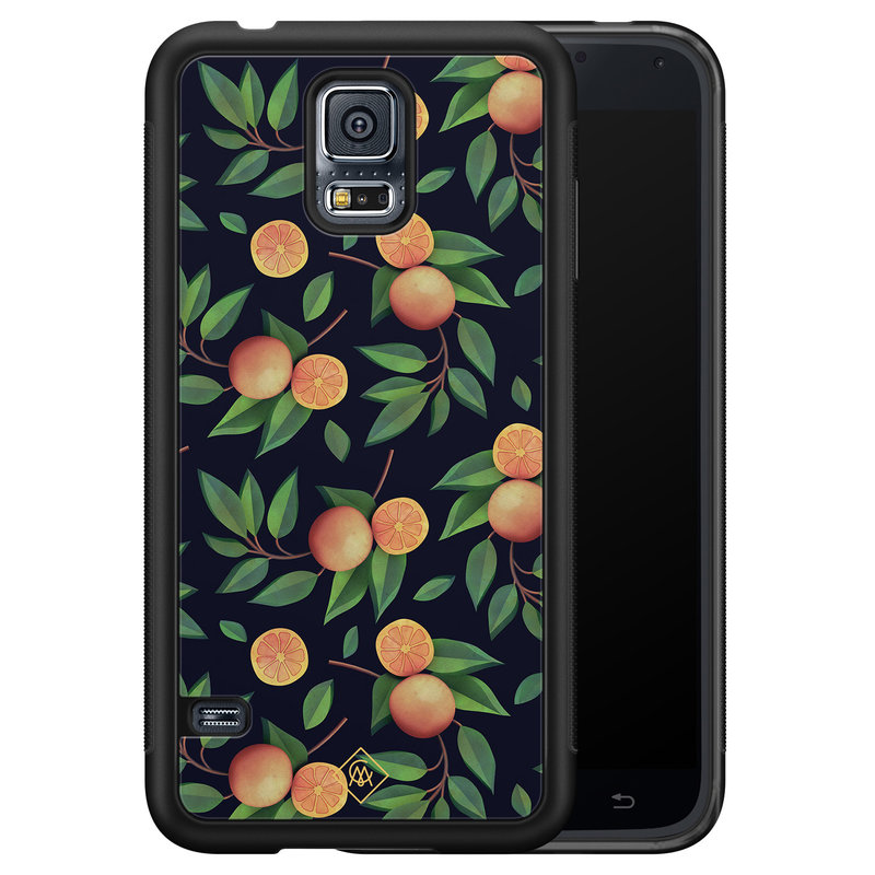 Casimoda Samsung Galaxy S5 hoesje - Orange lemonade