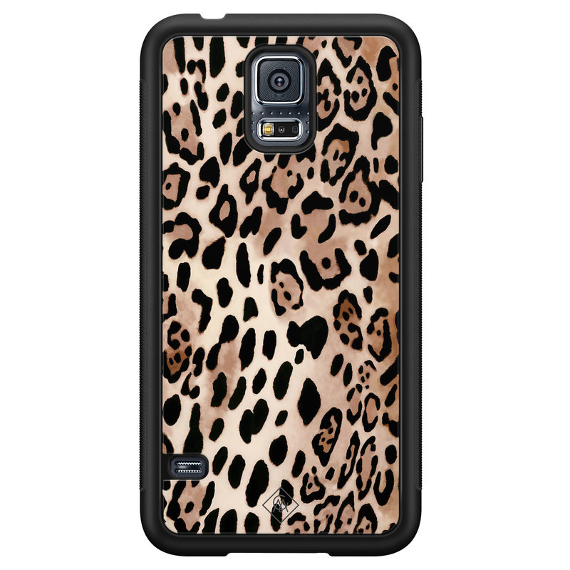 Casimoda Samsung Galaxy S5 hoesje - Golden wildcat