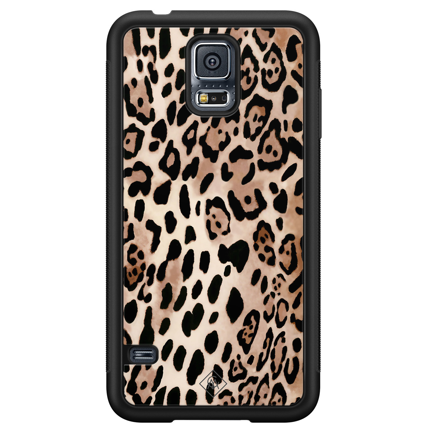 Samsung Galaxy S5 hoesje Golden wildcat