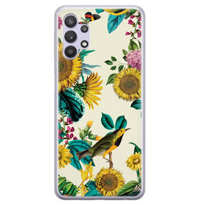 Casimoda Samsung Galaxy A32 5G siliconen hoesje - Sunflowers