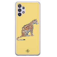 Casimoda Samsung Galaxy A32 5G siliconen hoesje - Leo wild