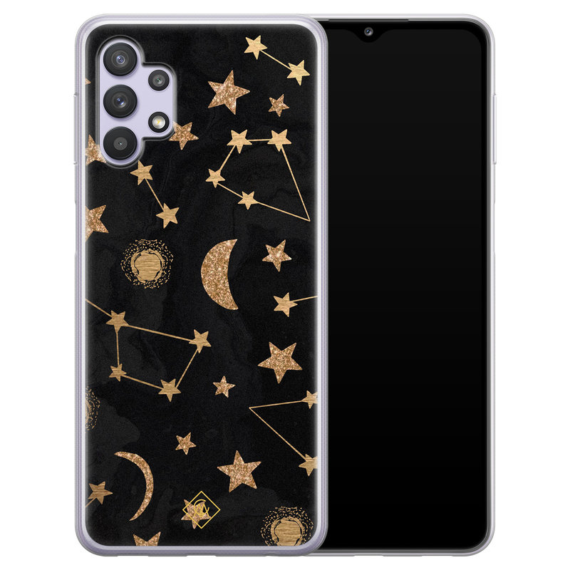 Casimoda Samsung Galaxy A32 5G siliconen hoesje - Counting the stars