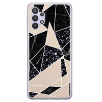 Casimoda Samsung Galaxy A32 5G siliconen hoesje - Abstract painted