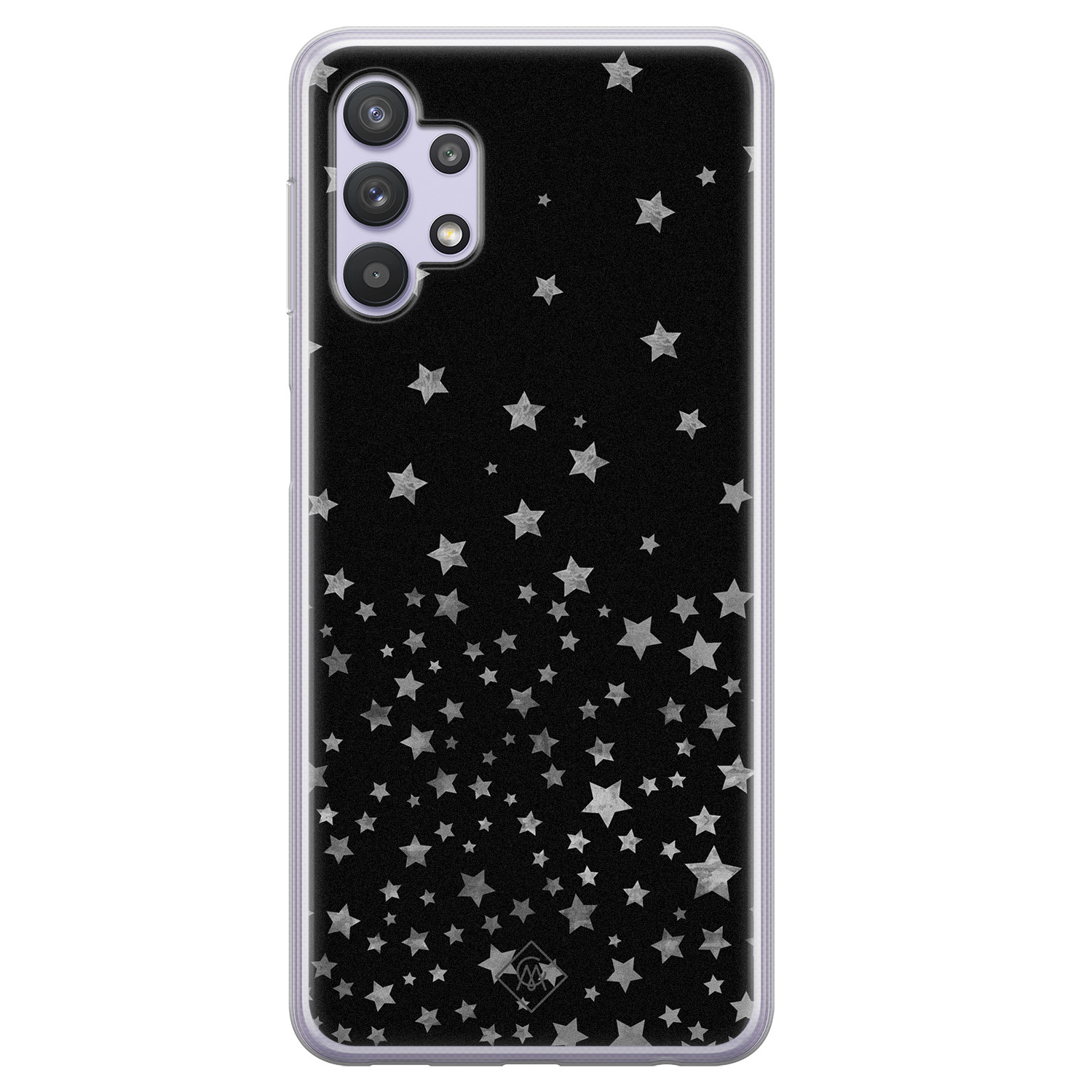 Samsung Galaxy A32 5G siliconen hoesje Falling stars