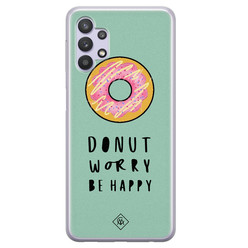 Casimoda Samsung Galaxy A32 5G siliconen hoesje - Donut worry