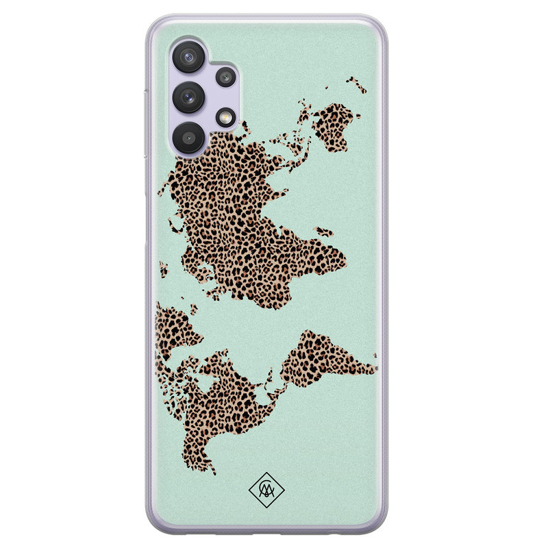 Casimoda Samsung Galaxy A32 5G siliconen hoesje - Wild world