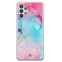 Casimoda Samsung Galaxy A32 5G siliconen hoesje - Marble colorbomb