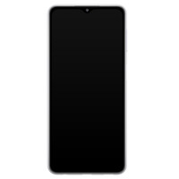 Casimoda Samsung Galaxy A32 5G siliconen hoesje - Palm leaves silhouette