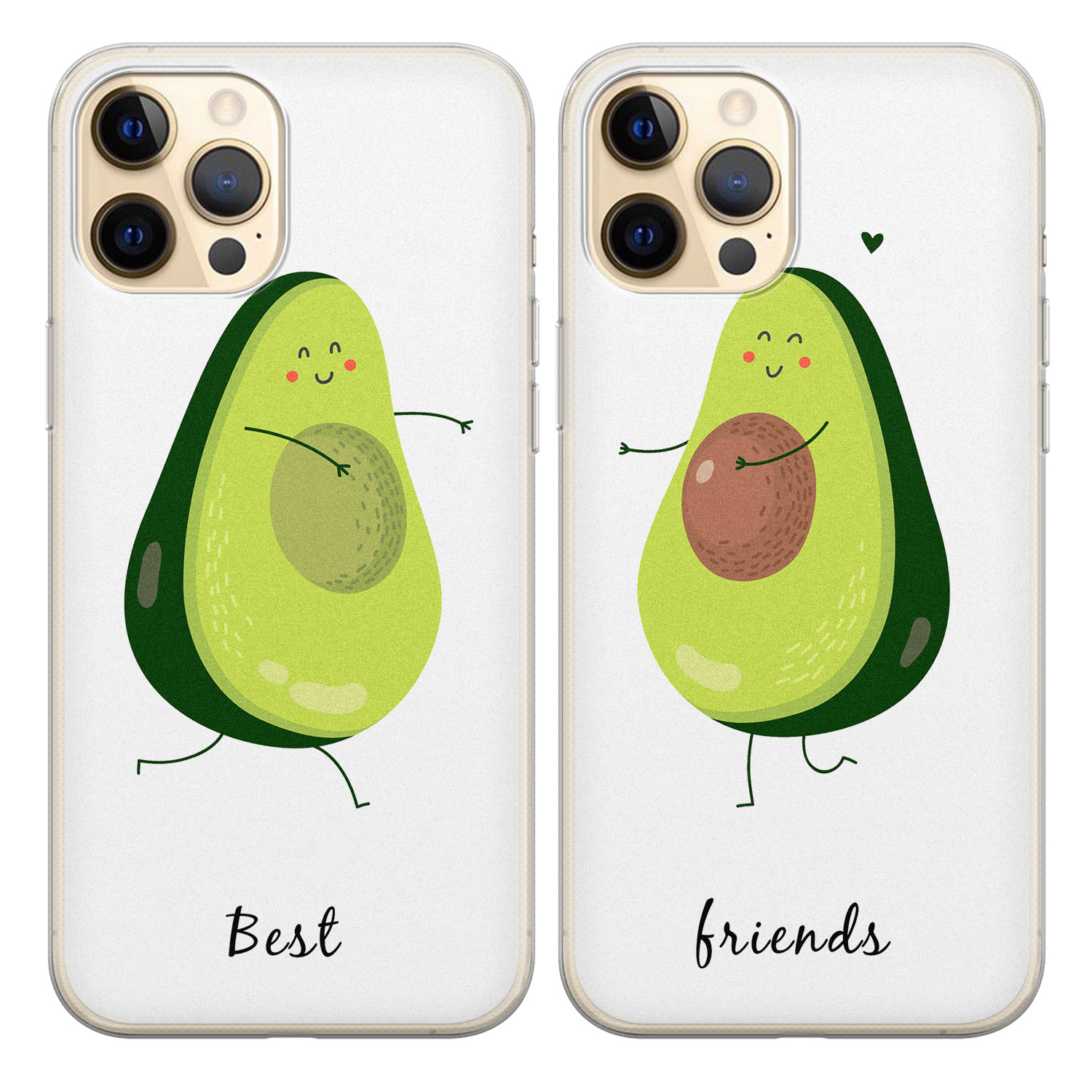Best friends siliconen hoesjes Avocado