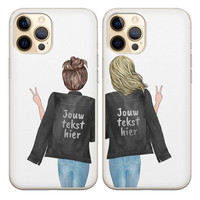 Casimoda Best friends siliconen hoesjes - Vriendinnen