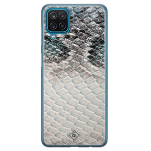 Casimoda Samsung Galaxy A12 siliconen hoesje - Oh my snake
