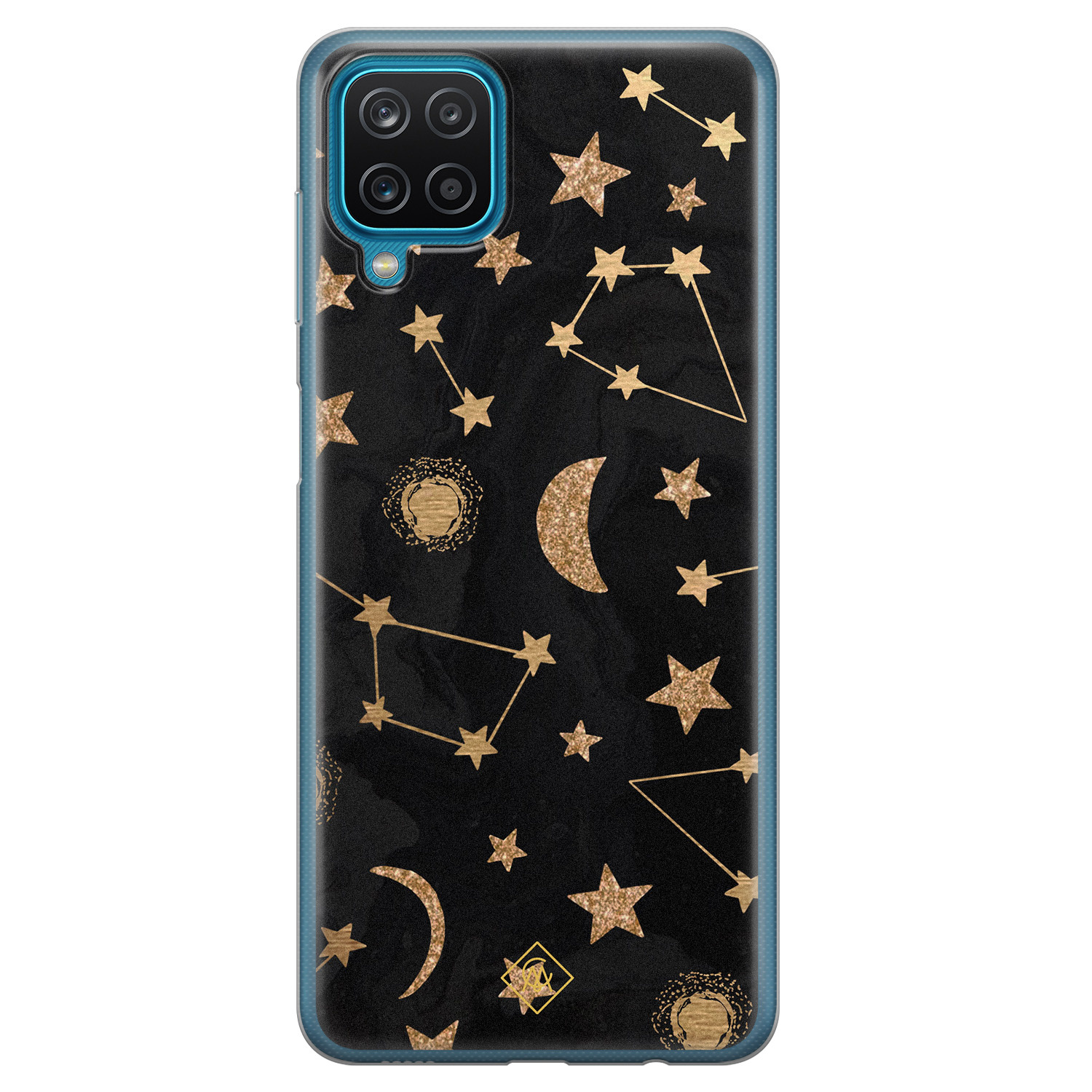 Samsung Galaxy A12 siliconen hoesje Counting the stars