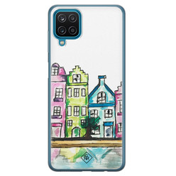 Casimoda Samsung Galaxy A12 siliconen hoesje - Amsterdam