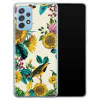 Casimoda Samsung Galaxy A52 (5G) siliconen hoesje - Sunflowers