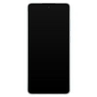 Casimoda Samsung Galaxy A52 (5G) siliconen hoesje - Luipaard marmer mint