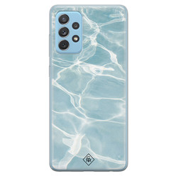 Casimoda Samsung Galaxy A52 (5G) siliconen hoesje - Aqua