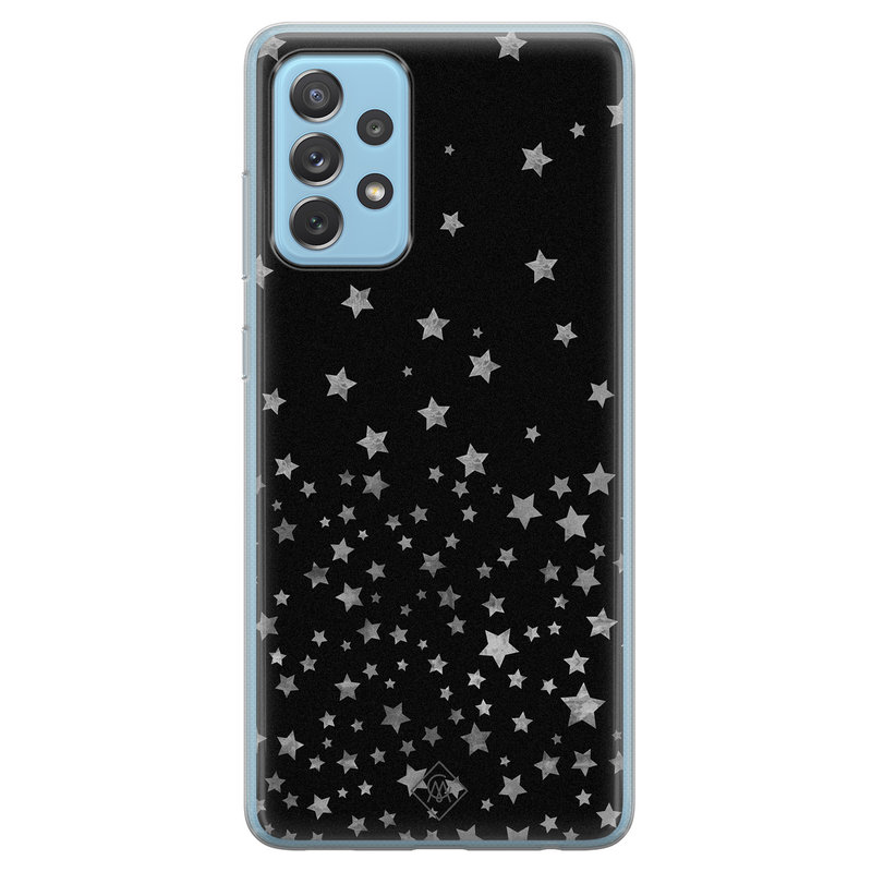 Casimoda Samsung Galaxy A52 (5G) siliconen hoesje - Falling stars