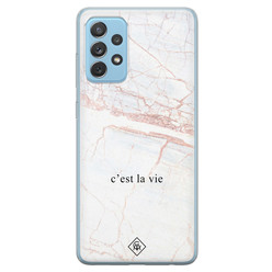 Casimoda Samsung Galaxy A52 (5G) siliconen hoesje - C'est la vie