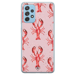 Casimoda Samsung Galaxy A52 (5G) siliconen hoesje - Lobster all the way