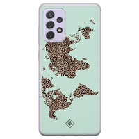 Casimoda Samsung Galaxy A72 siliconen hoesje - Wild world