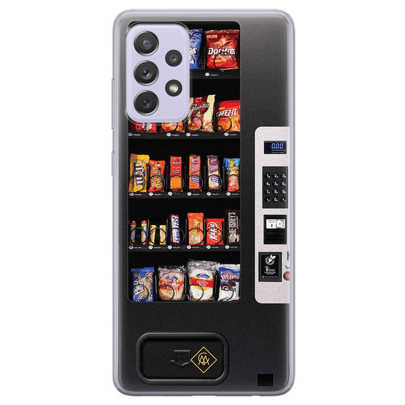 Casimoda Samsung Galaxy A72 siliconen hoesje - Snoepautomaat