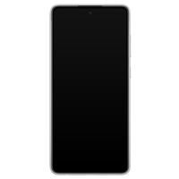 Casimoda Samsung Galaxy A72 siliconen telefoonhoesje - Palm leaves silhouette
