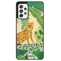 Casimoda Samsung Galaxy A72 hoesje - Jungle luipaard