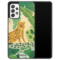 Casimoda Samsung Galaxy A72 hoesje - Jungle luipaard