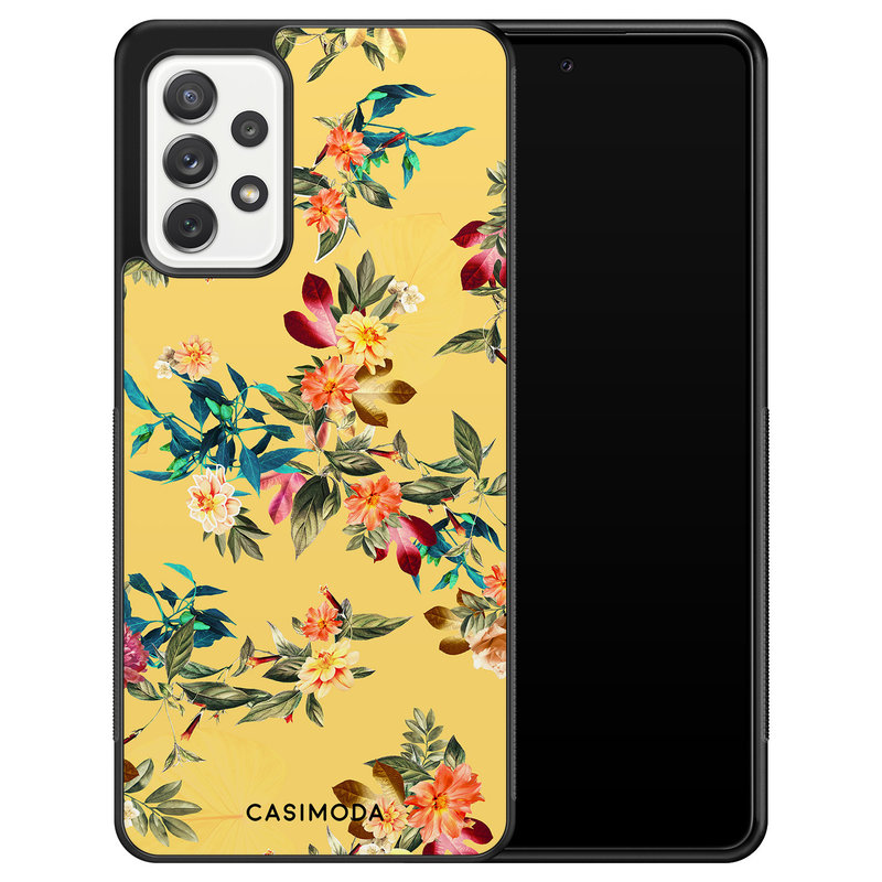 Casimoda Samsung Galaxy A72 hoesje - Florals for days